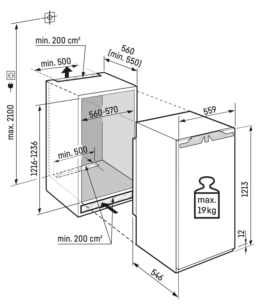 Liebherr IRc 4120-62 Koelkast (122 cm) - Afbeelding 2