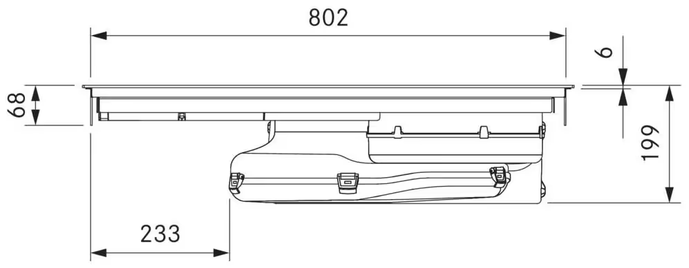BORA PUXU2 Kookplaat met afzuiging (90 cm) - Afbeelding 2